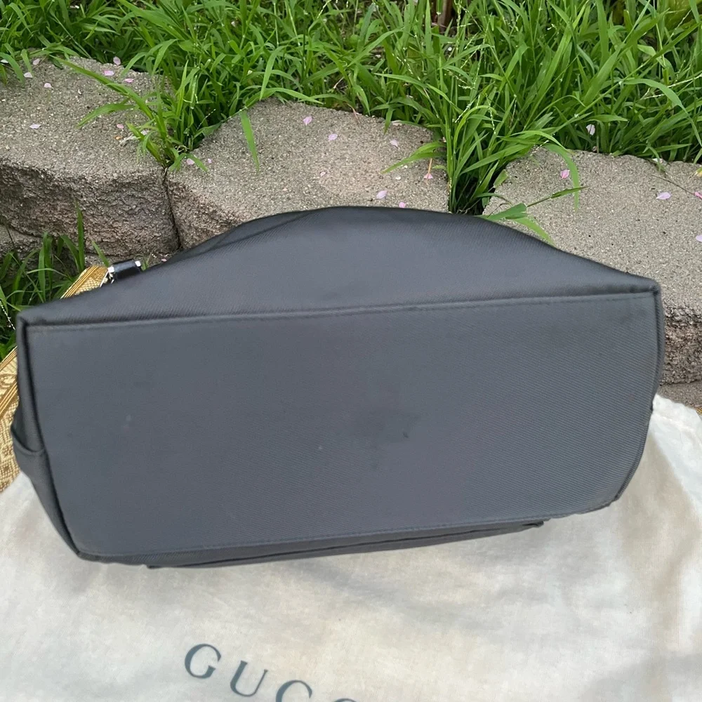 Gucci Classic Black Bamboo-Handle Women's Tote - Picture 5 of 9